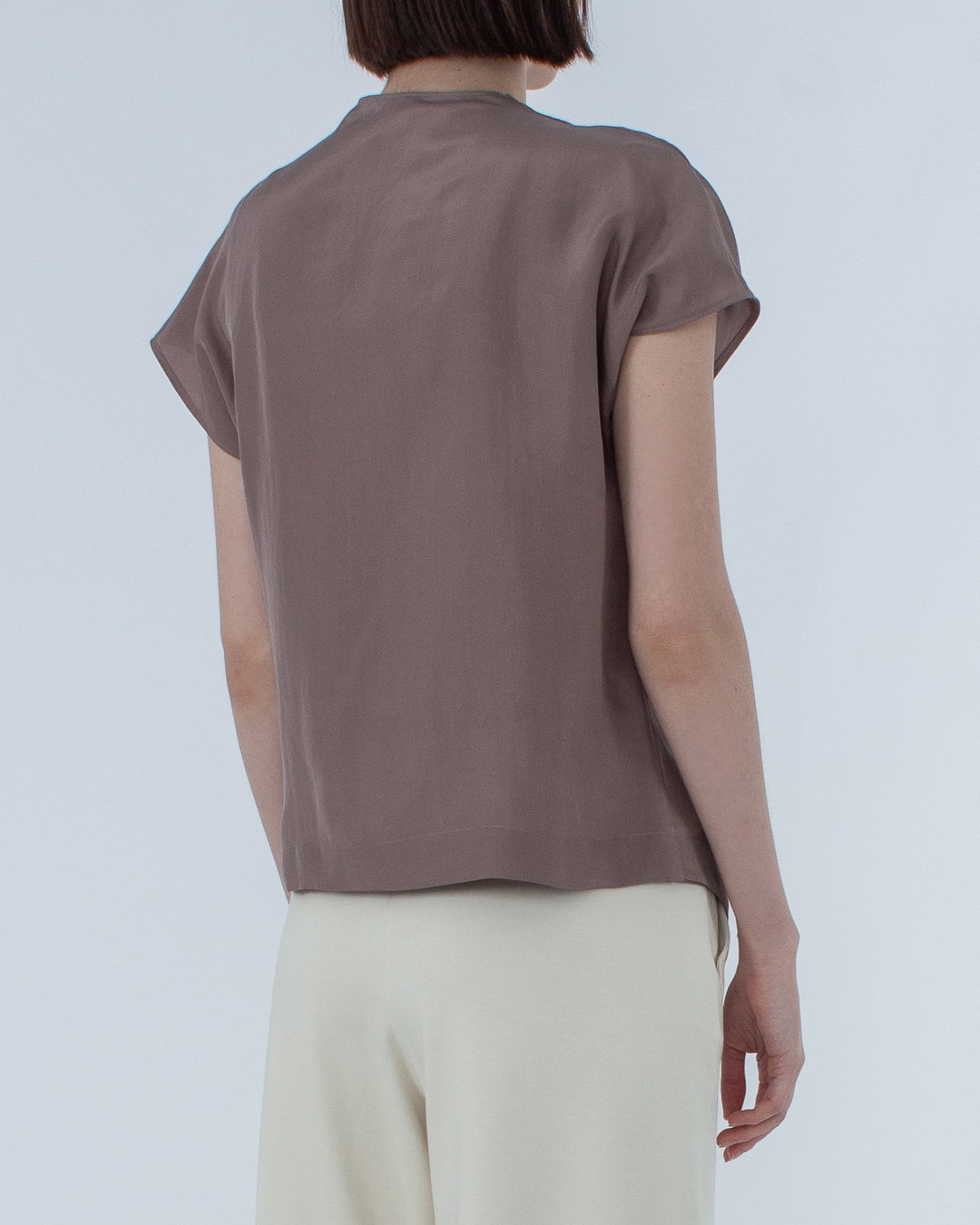 Женская шелковая блуза ALYSI, сезон: лето 2022. Купить за 31200 руб. | Фото 4