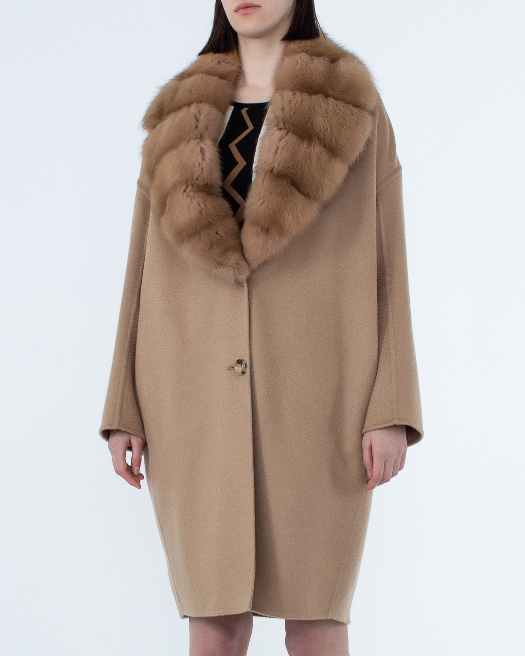 Женская кашемировое пальто Manzoni, сезон: зима 2022/23. Купить за 672600 руб. | Фото 3