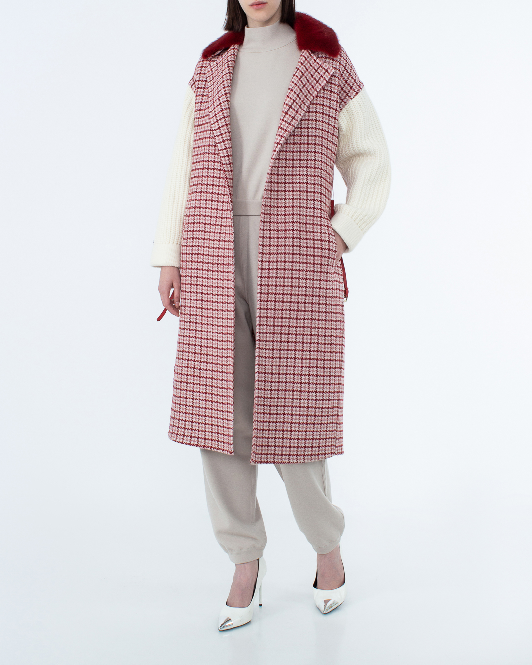 Женская кашемировое пальто Manzoni, сезон: зима 2022/23. Купить за 264100 руб. | Фото 2