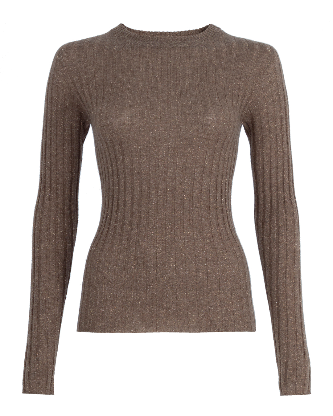 свитер ALYSI 251467 коричневый s, размер s - фото 1