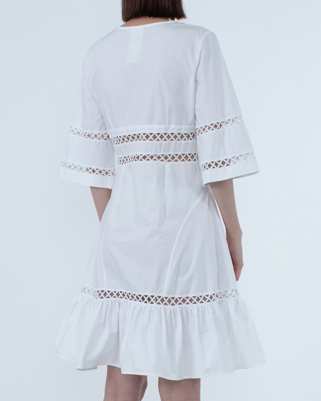Женская хлопковое платье MILVA-MI, сезон: лето 2022. Купить за 24800 руб. | Фото 4