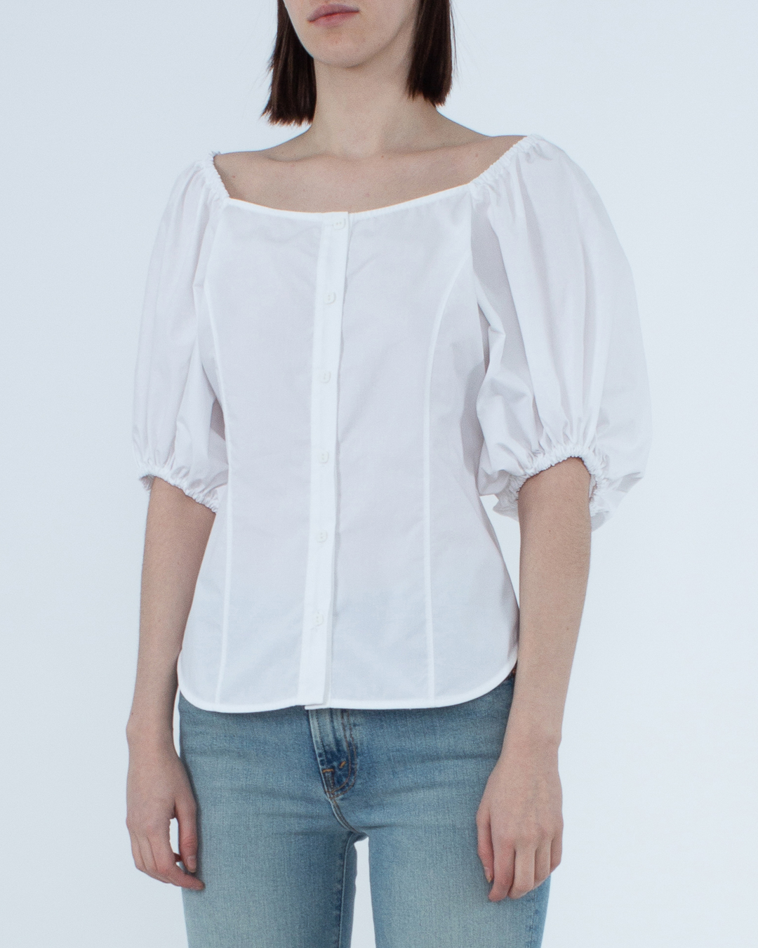 Женская блуза MILVA-MI, сезон: лето 2022. Купить за 16800 руб. | Фото 3