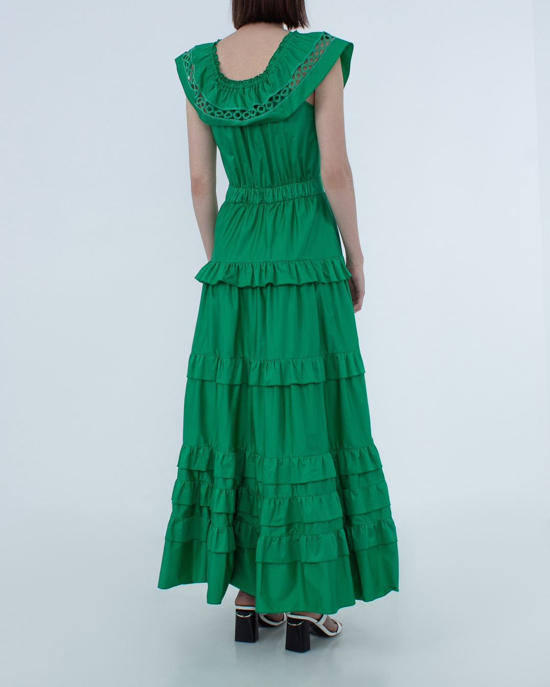 Женская платье макси  MILVA-MI, сезон: лето 2022. Купить за 26000 руб. | Фото 4