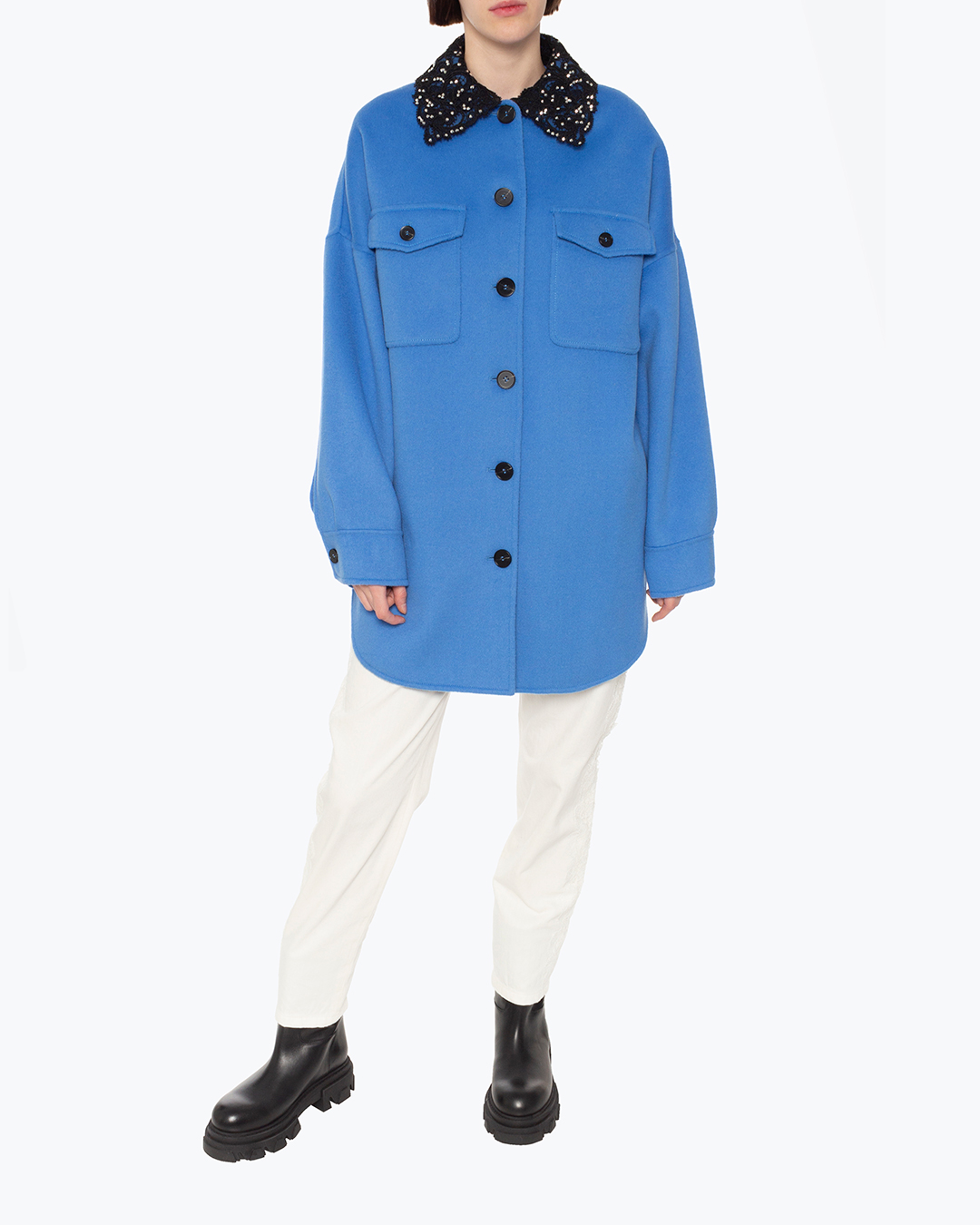 Женская куртка ERMANNO FIRENZE, сезон: зима 2021/22. Купить за 168000 руб. | Фото 2