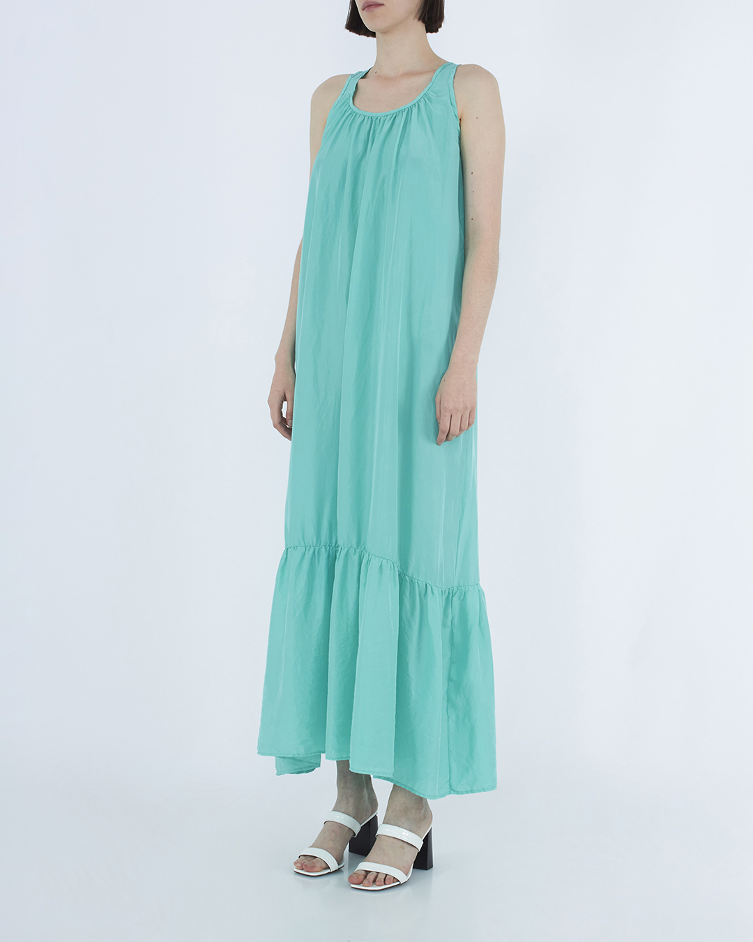 Женская шелковое платье Sfizio, сезон: лето 2022. Купить за 17100 руб. | Фото 3
