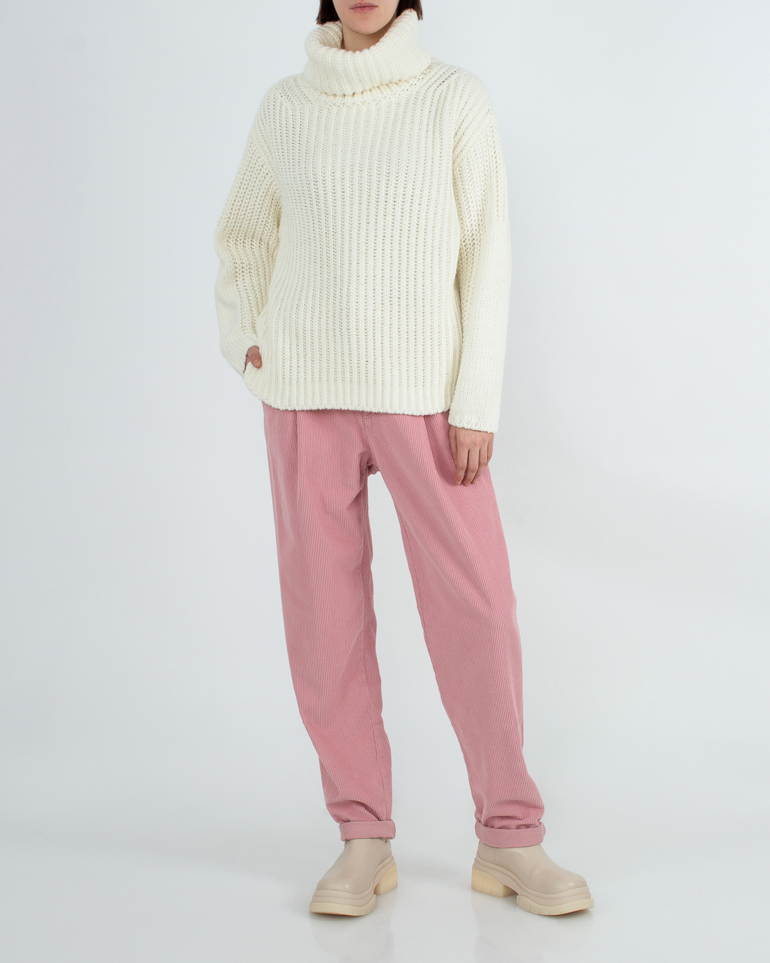 брюки Essentiel ASHTONISHING розовый 27, размер 27 - фото 2