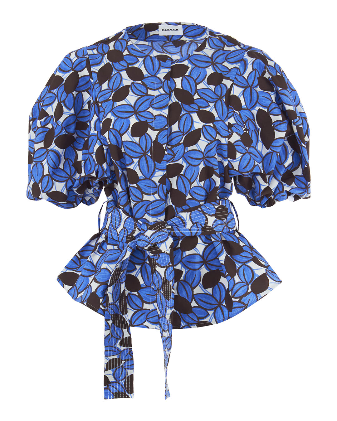 Женская блуза из хлопка  P.A.R.O.S.H., сезон: лето 2022. Купить за 54100 руб. | Фото 1