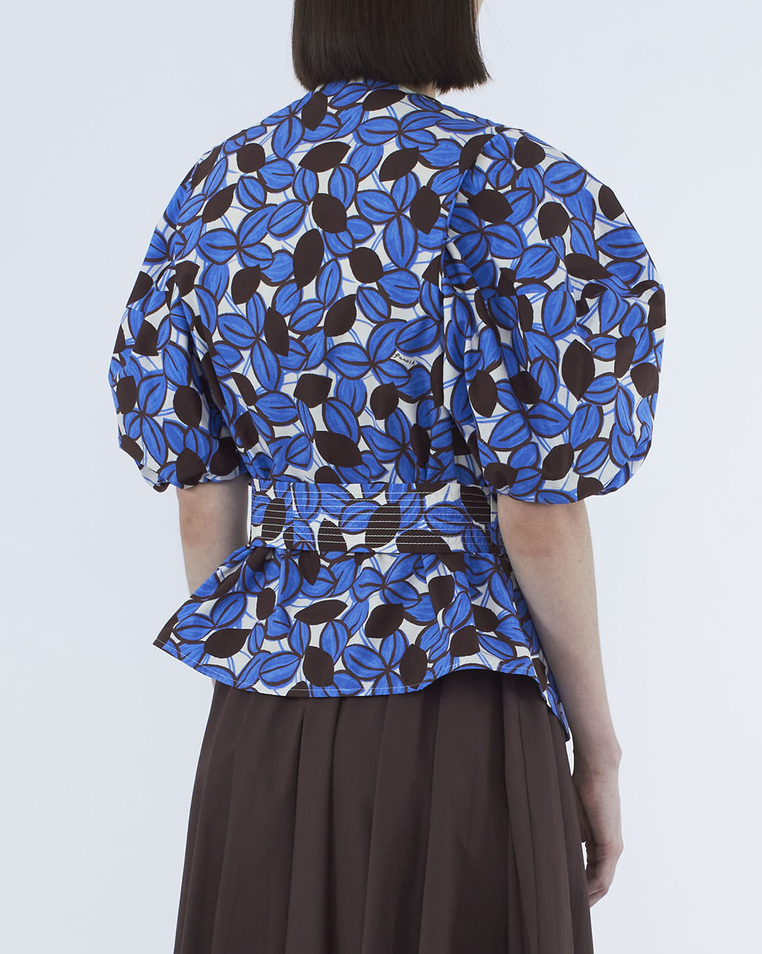 Женская блуза из хлопка  P.A.R.O.S.H., сезон: лето 2022. Купить за 54100 руб. | Фото 4