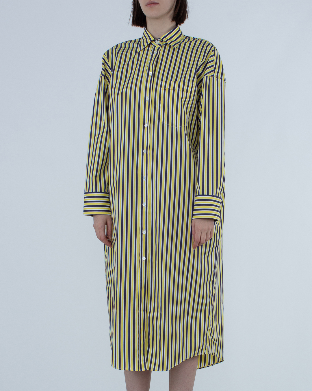 Женская платье-рубашка  P.A.R.O.S.H., сезон: лето 2022. Купить за 54600 руб. | Фото 3
