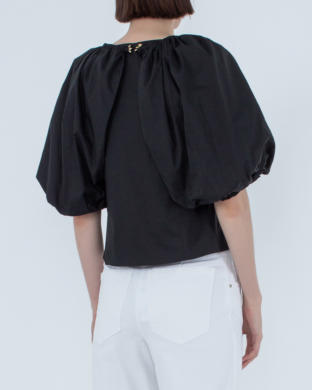 Женская блуза из хлопка  MAX&MOI, сезон: лето 2022. Купить за 32100 руб. | Фото 4