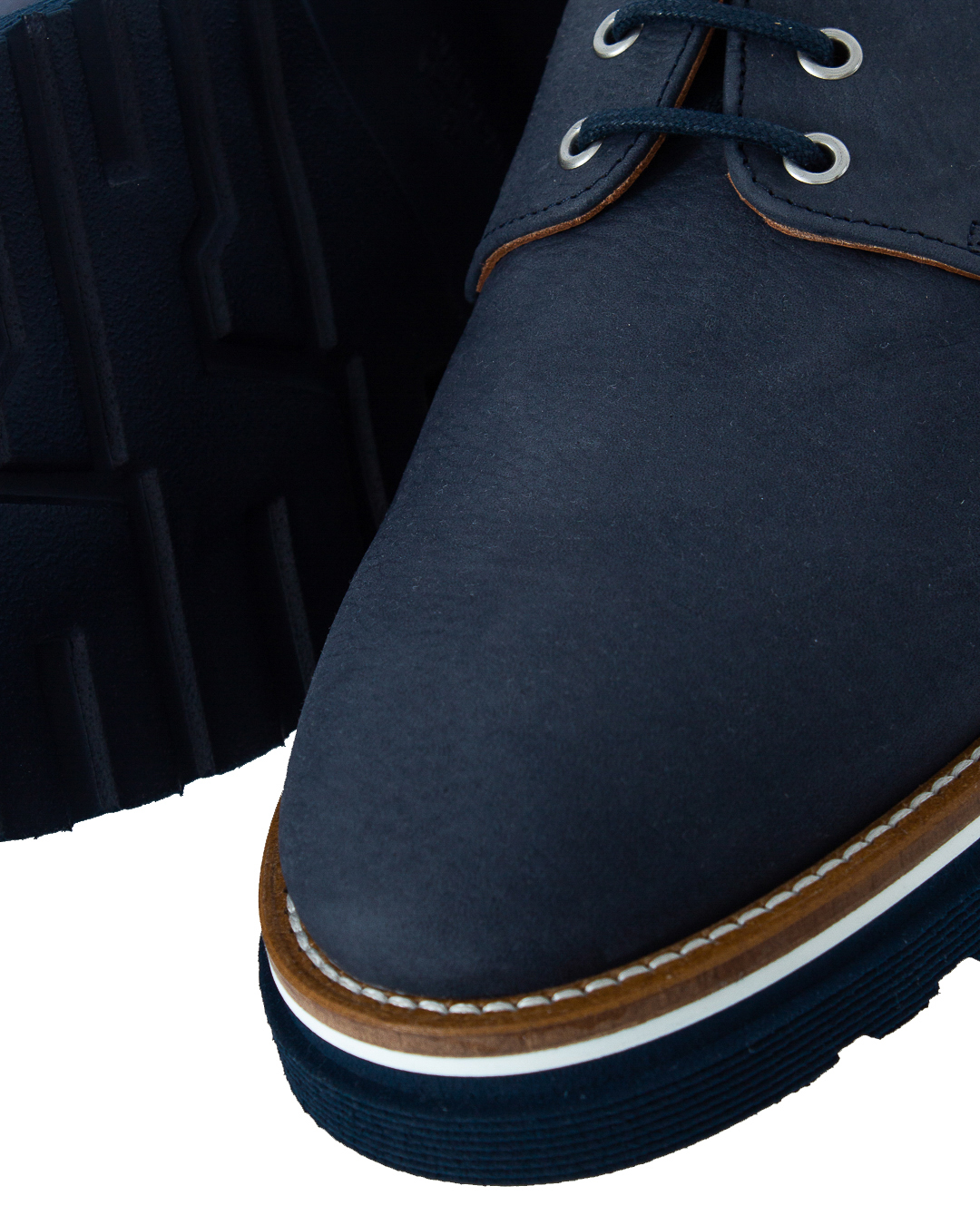 кожаные ботинки Harmont & Blaine EFM221.11035200 синий 41, размер 41 - фото 3