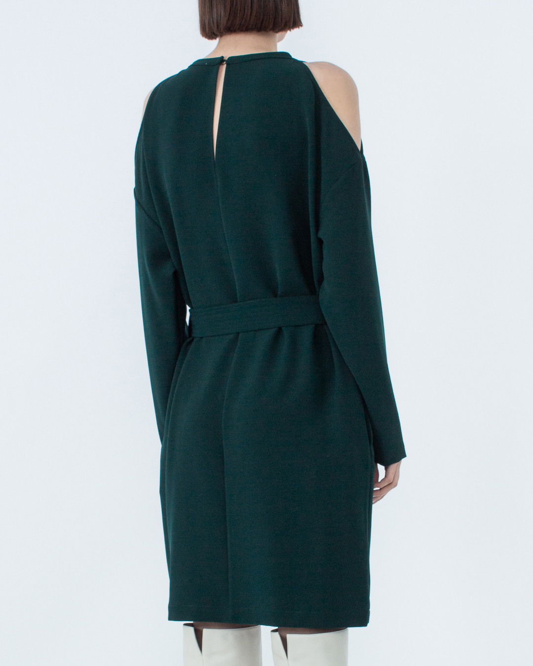 Женская платье из крепа  P.A.R.O.S.H., сезон: зима 2022/23. Купить за 37400 руб. | Фото 4