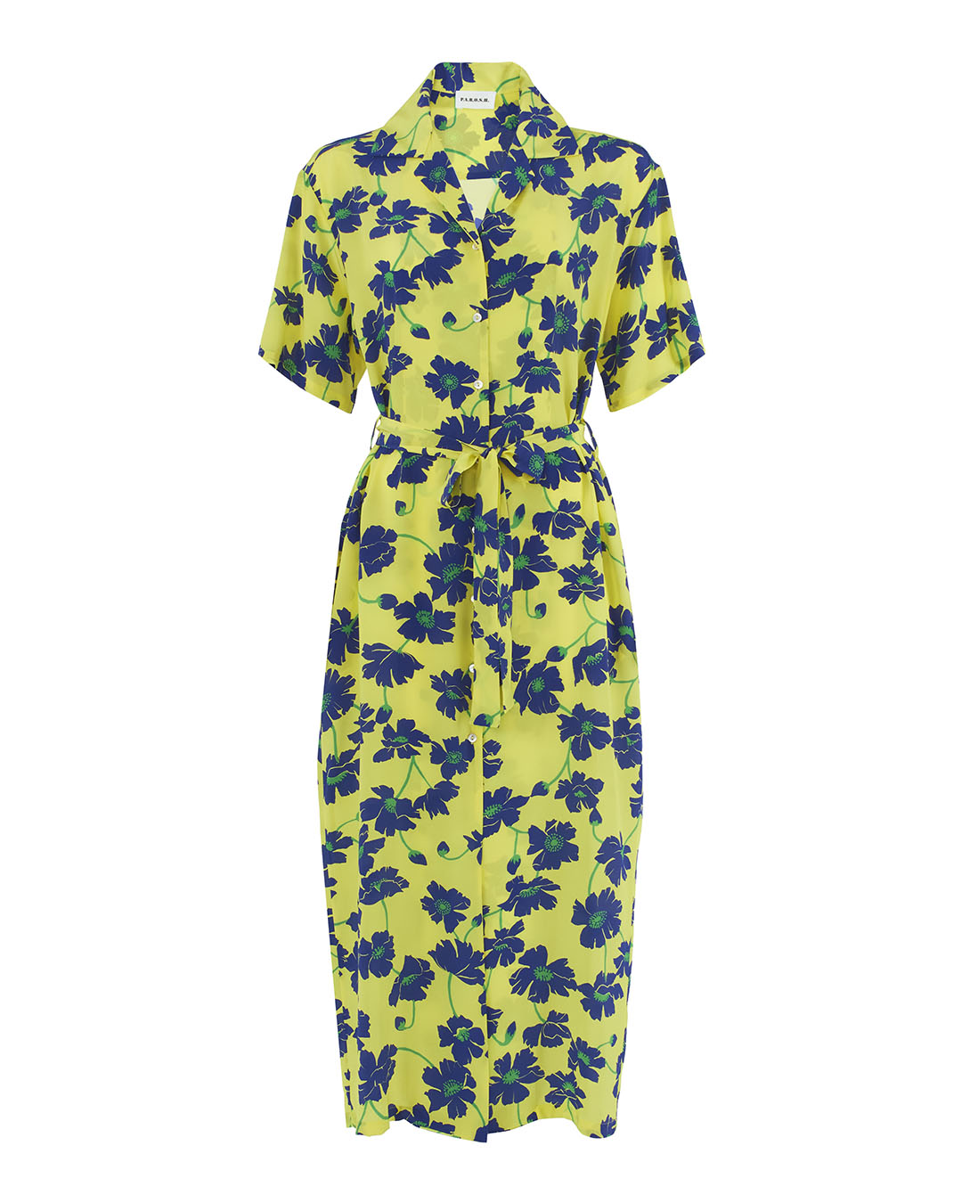 Женская шелковое платье P.A.R.O.S.H., сезон: лето 2022. Купить за 79200 руб. | Фото 1