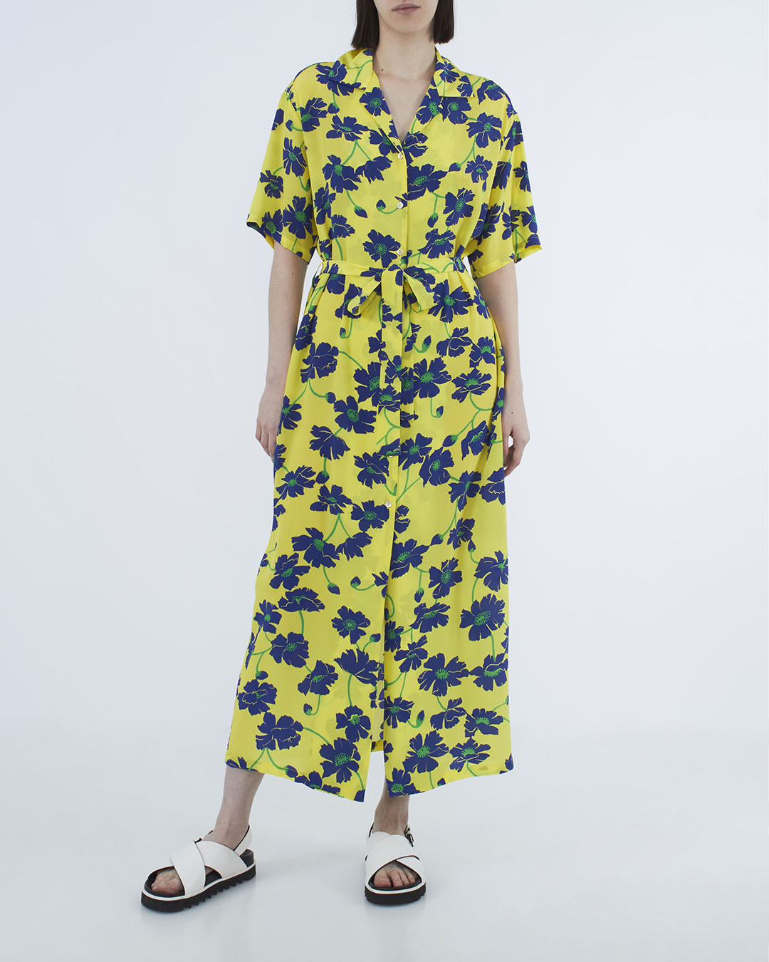 Женская шелковое платье P.A.R.O.S.H., сезон: лето 2022. Купить за 79200 руб. | Фото 2