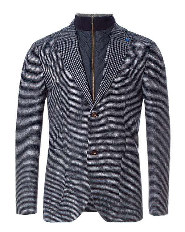 Пиджак Harmont & Blaine V0C032 тем.синий+серый 54, размер 54, цвет тем.синий+серый