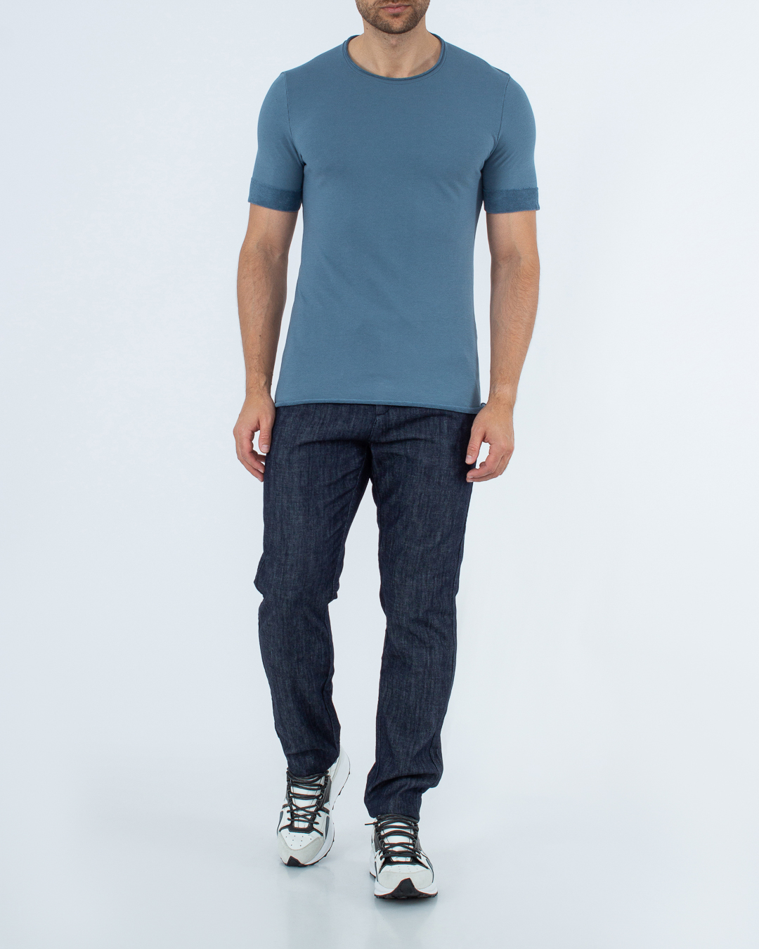 футболка Hannes Roether 110727 голубой 2xl, размер 2xl - фото 2