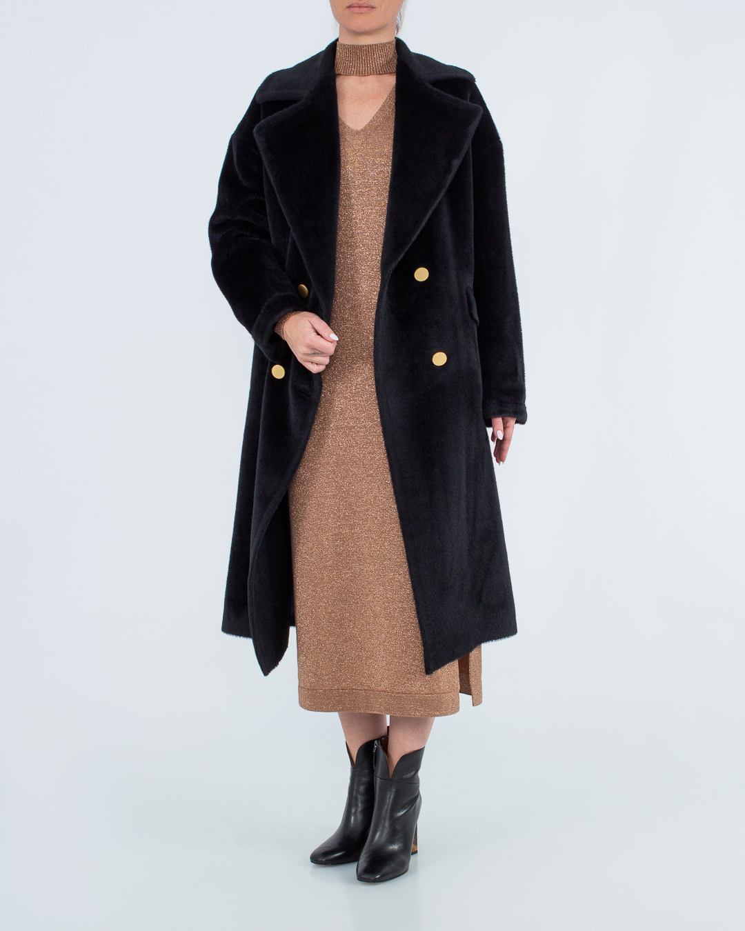 Женская пальто + пояс LENOCI, сезон: зима 2022/23. Купить за 112500 руб. | Фото 2