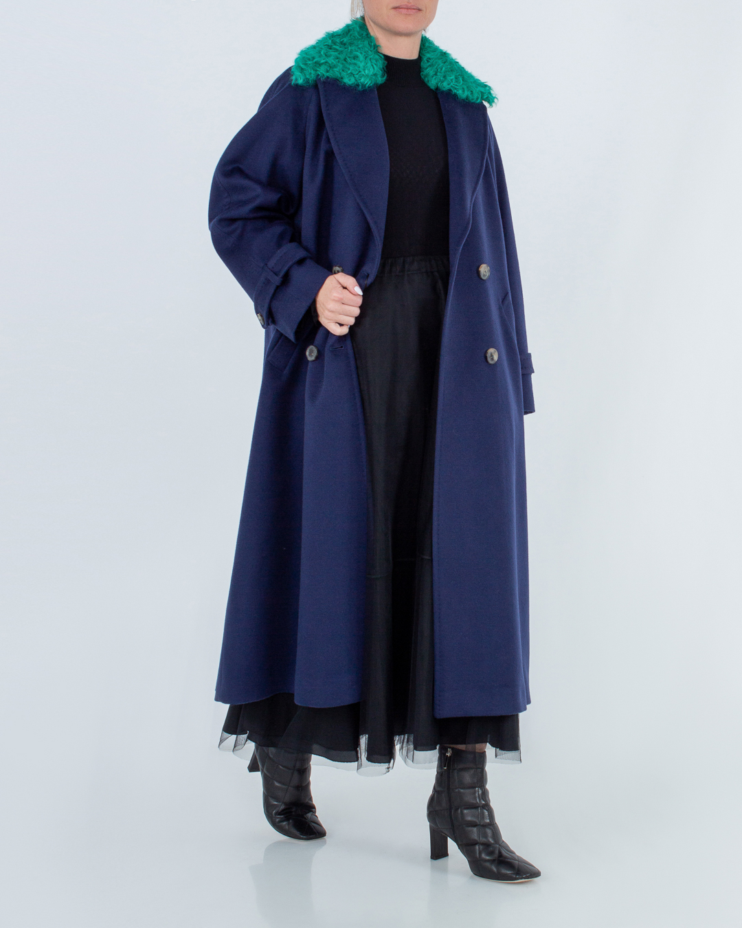 Женская пальто + пояс LENOCI, сезон: зима 2022/23. Купить за 130400 руб. | Фото 2