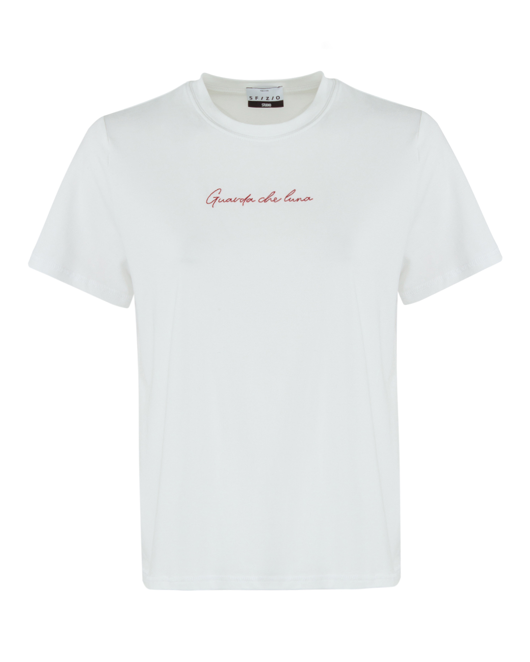 футболка Sfizio 23FA8518JERSEY белый 46, размер 46