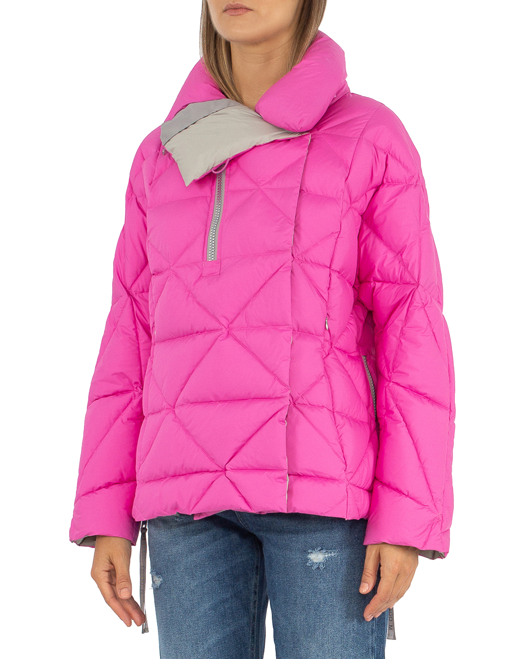 стеганая куртка-пуховик DIEGO M 23IP-T502 - .0TC розовый 46, размер 46 - фото 3