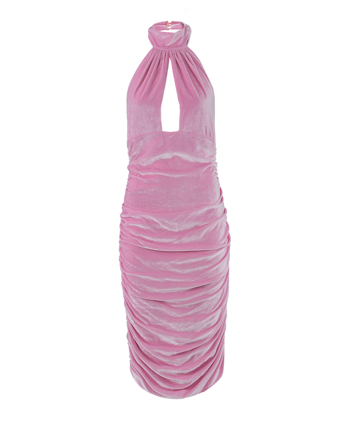 Женская бархатное платье BLUMARINE, сезон: зима 2022/23. Купить за 116100 руб. | Фото 1