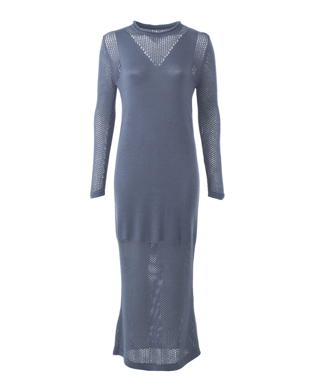 Женская вязаное платье макси  LYNA+, сезон: зима 2022/23. Купить за 17200 руб. | Фото 1