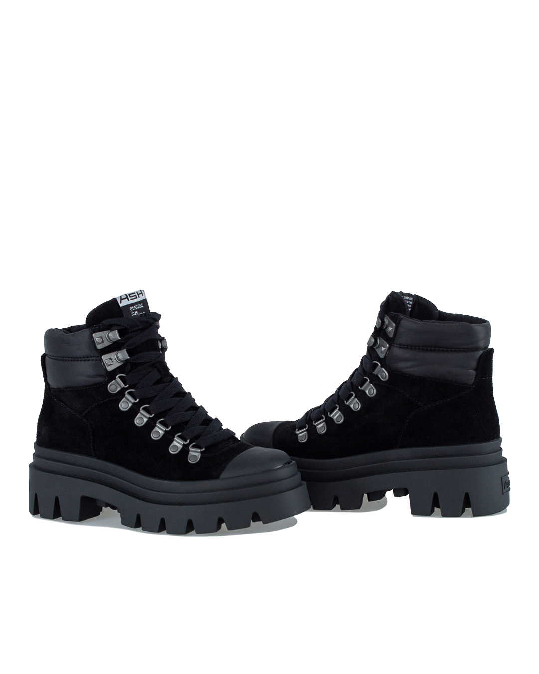 кожаные ботинки ASH 7AH.AH117727.T черный 36, размер 36 - фото 2