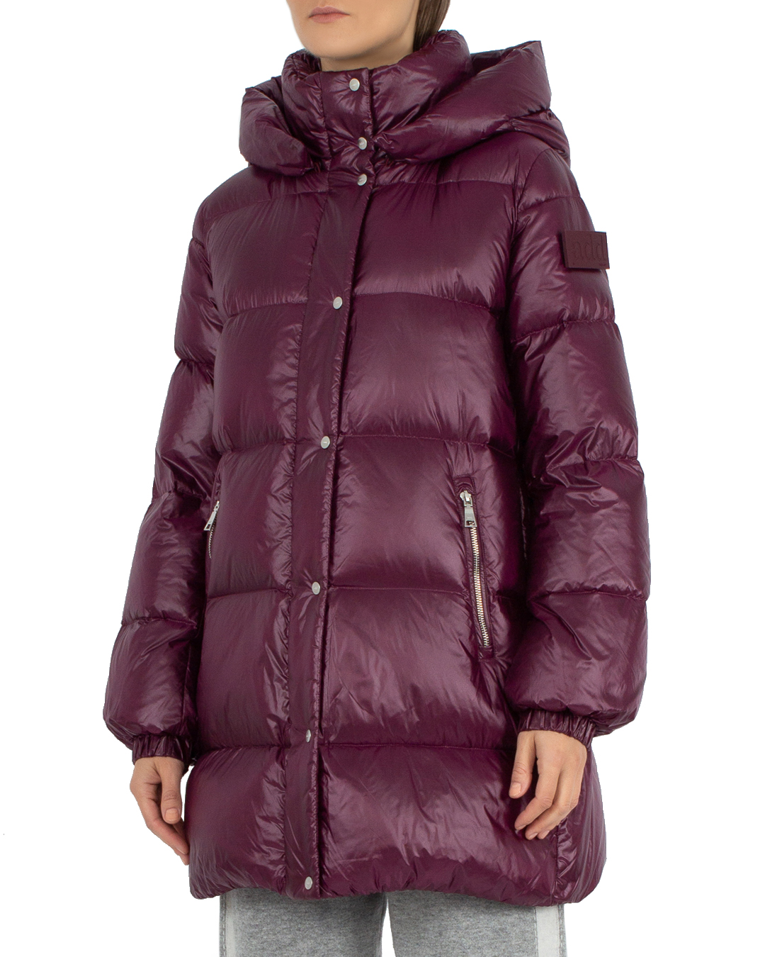 куртка-пуховик ADD 8AW112 фиолетовый 44, размер 44 - фото 3