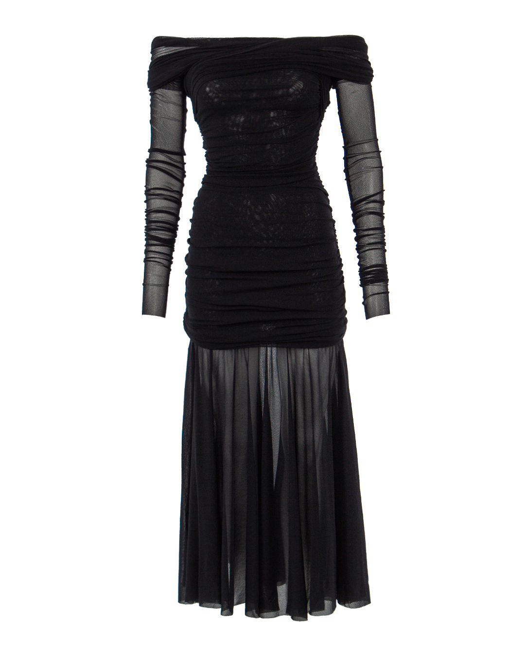 платье PHILOSOPHY DI LORENZO SERAFINI A04602 черный 40, размер 40 - фото 1
