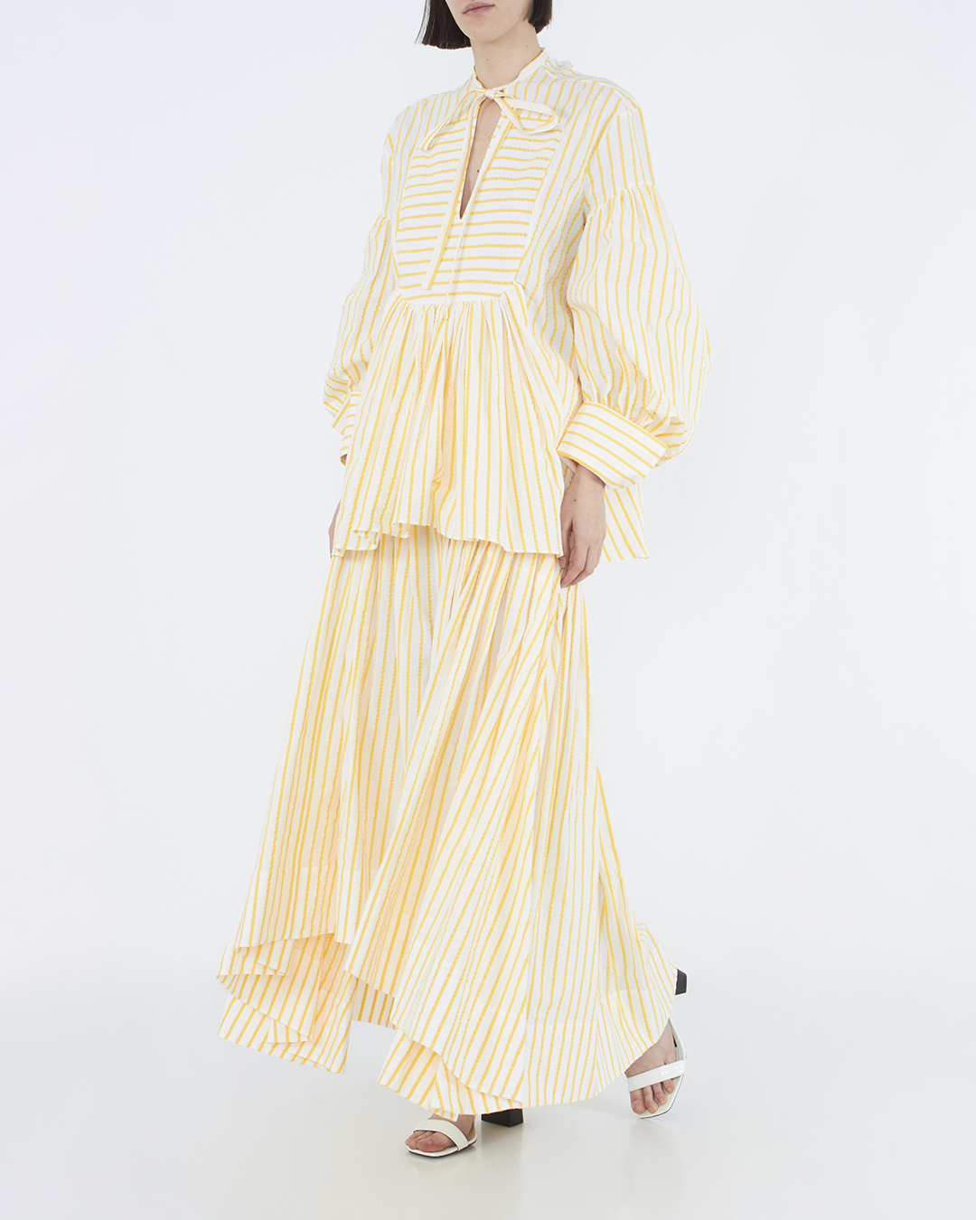 Женская блуза Rosie Assoulin, сезон: лето 2023. Купить за 48800 руб. | Фото 2