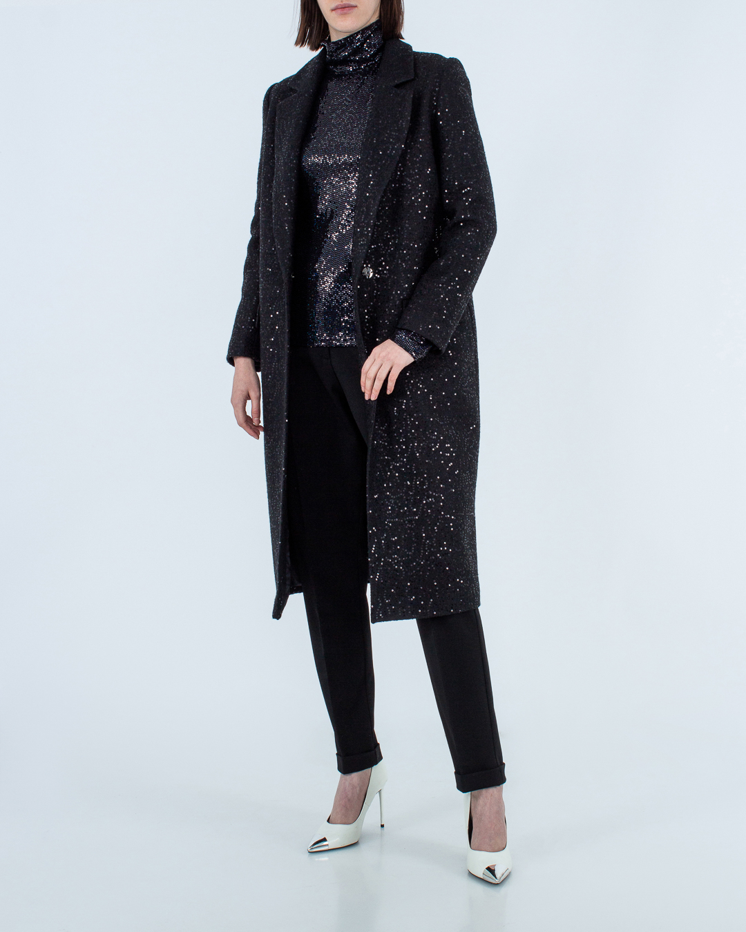 Женская шерстяное пальто Seven Lab., сезон: зима 2022/23. Купить за 50600 руб. | Фото 2