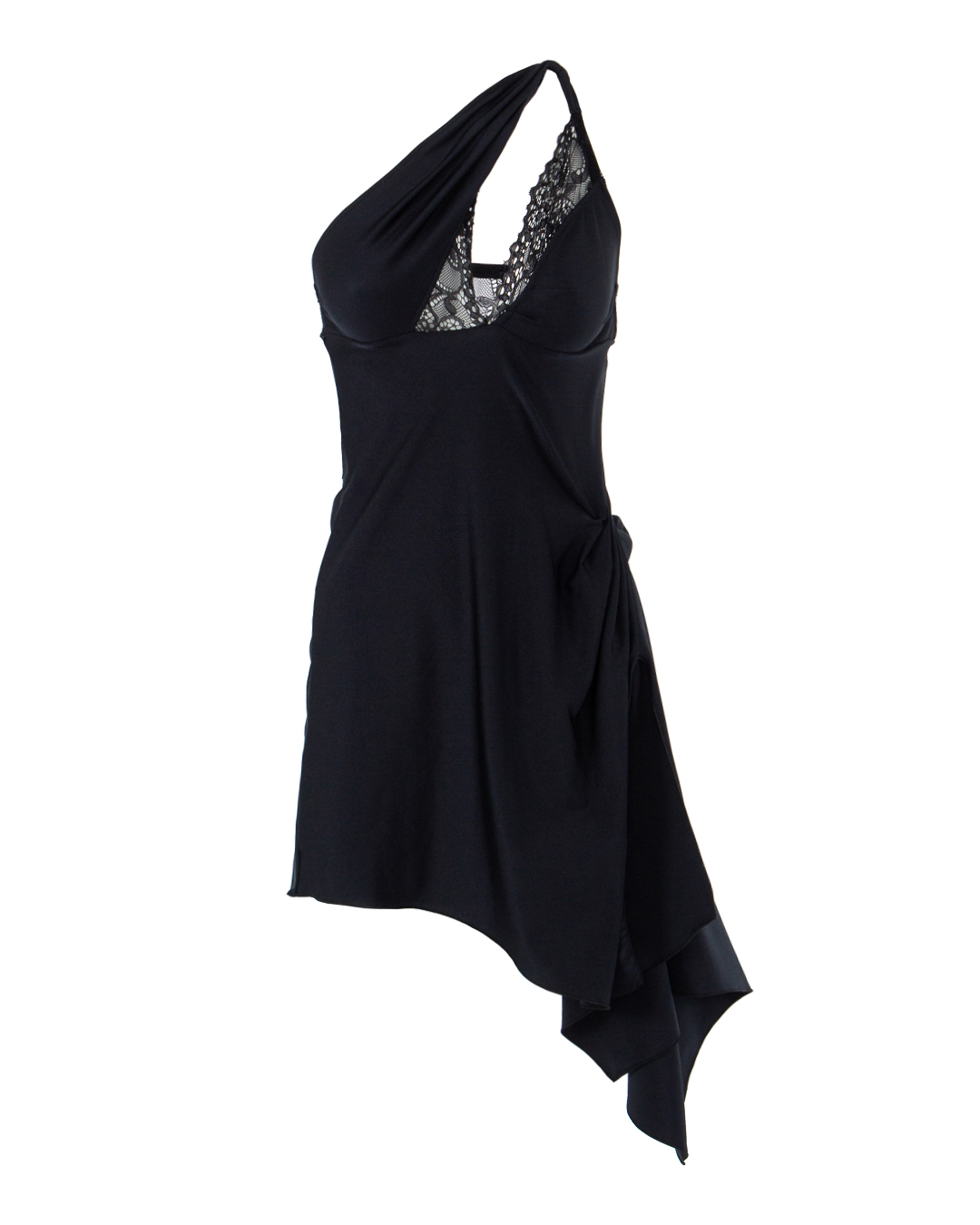 платье мини COPERNI COPR64545 черный 36, размер 36 - фото 1