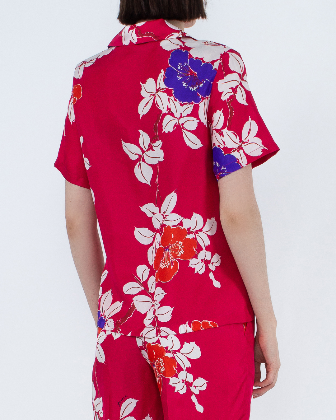 Женская блуза с короткими рукавами  P.A.R.O.S.H., сезон: лето 2023. Купить за 41500 руб. | Фото 4