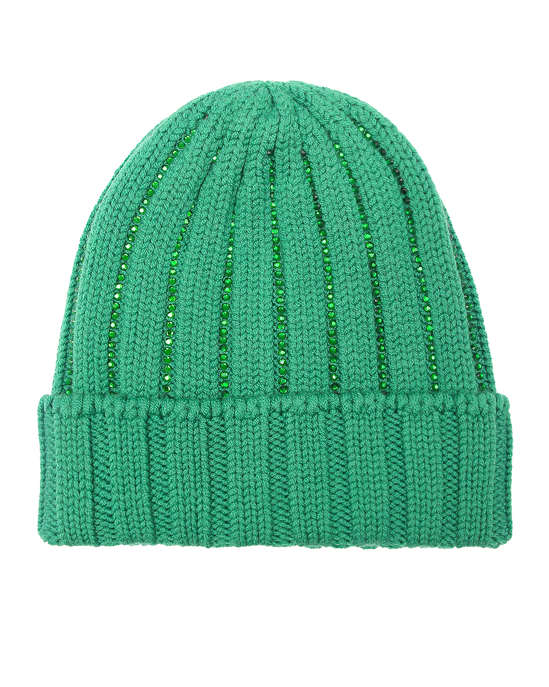 шапка ERMANNO FIRENZE D41EV002 зеленый UNI, размер UNI
