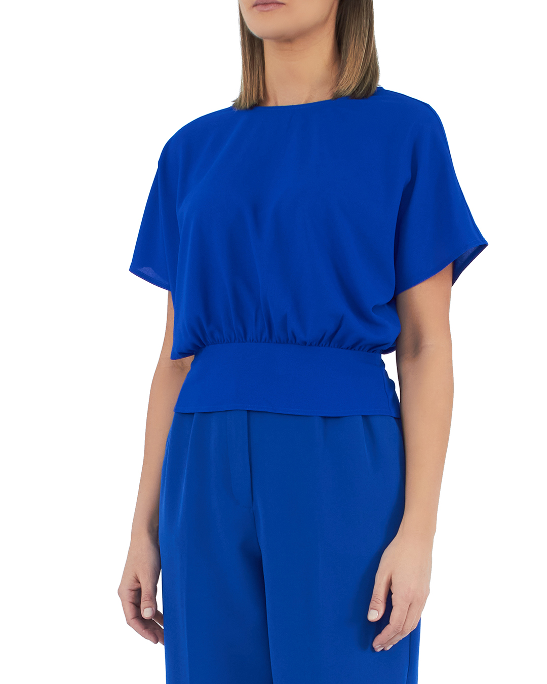 блуза Essentiel DOLCE синий 36, размер 36 - фото 3
