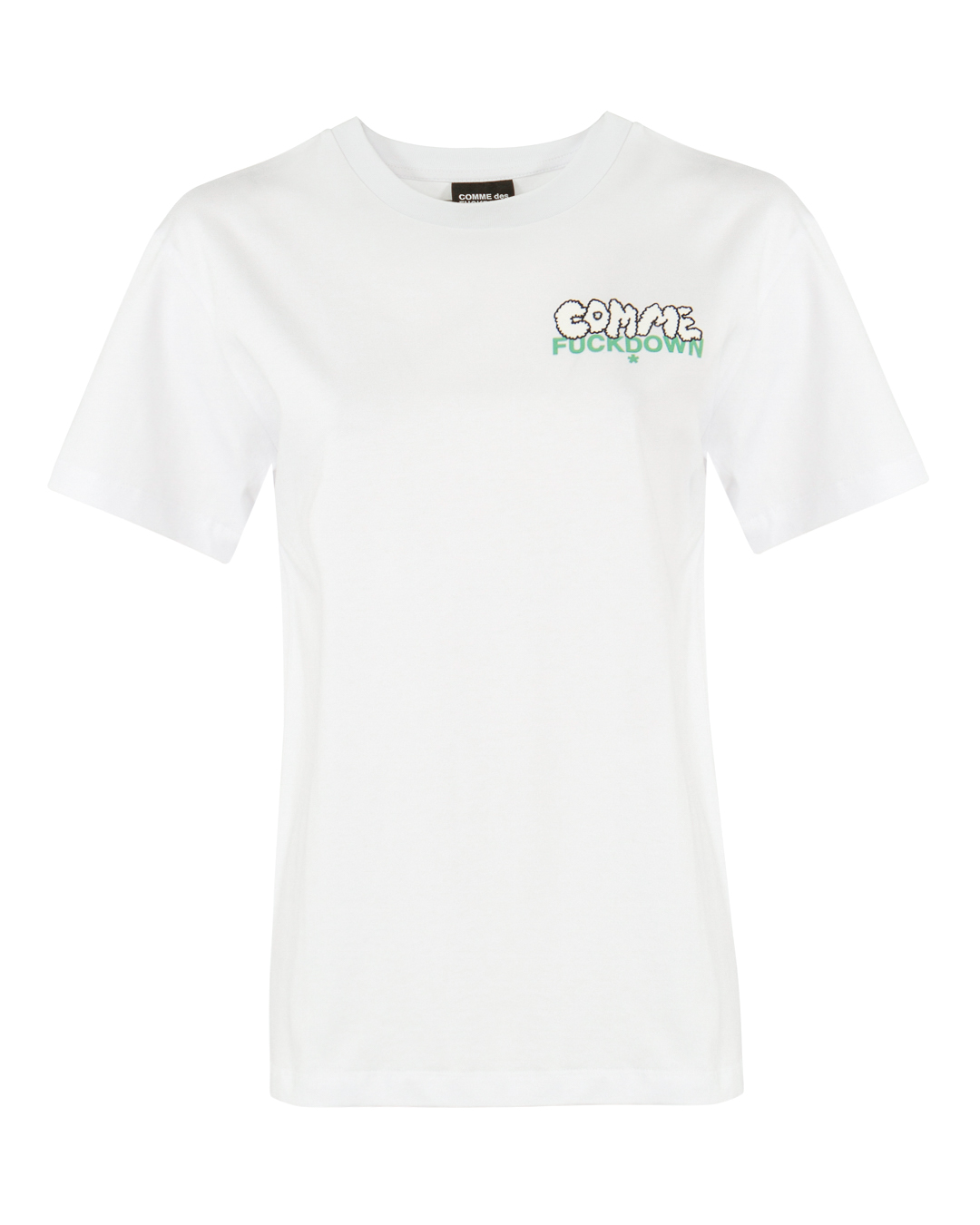 футболка COMME des FUCKDOWN FDS3CDFD2300 белый m, размер m - фото 1