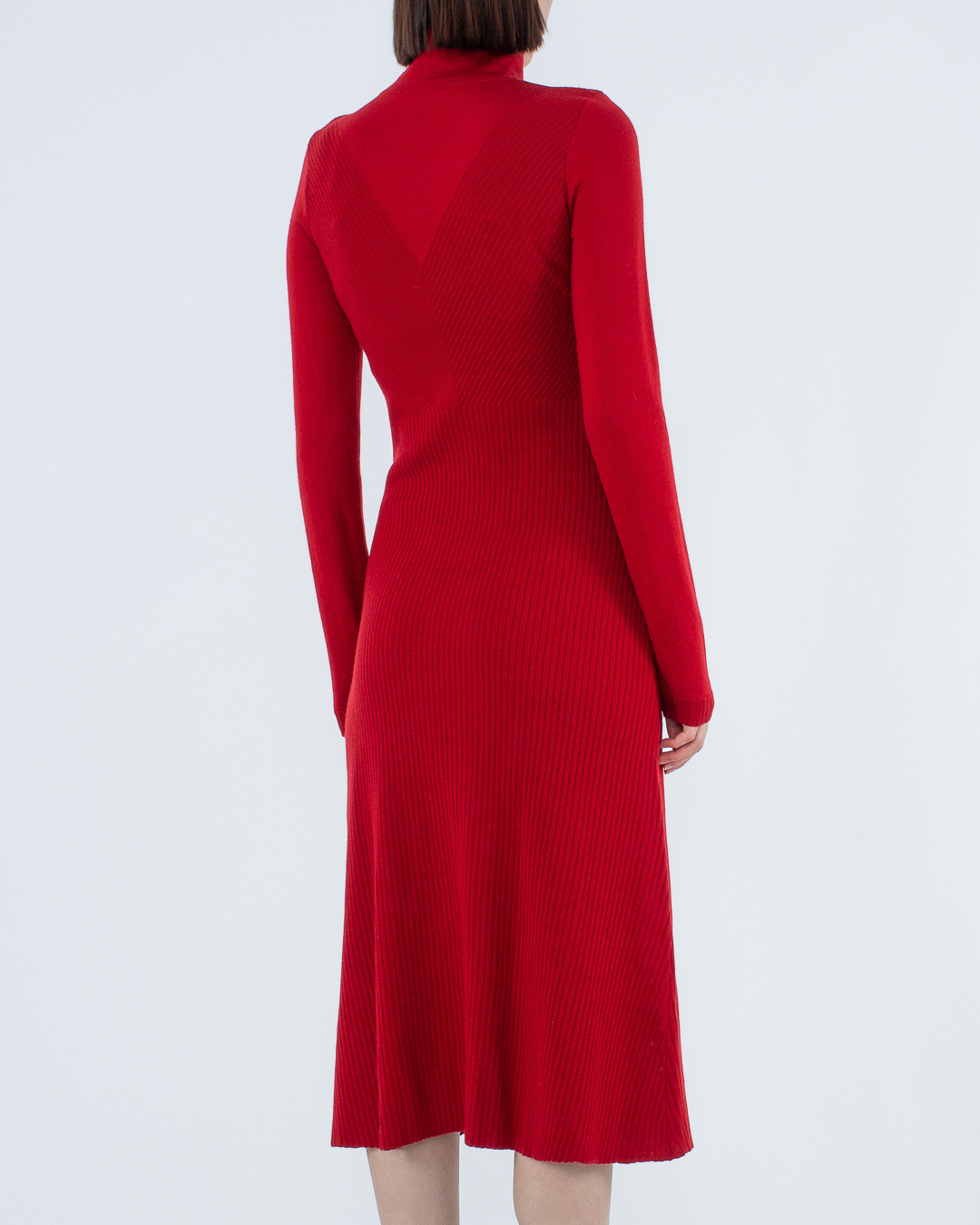 Женская базовое платье миди FREE AGE., сезон: зима 2022/23. Купить за 22900 руб. | Фото 4