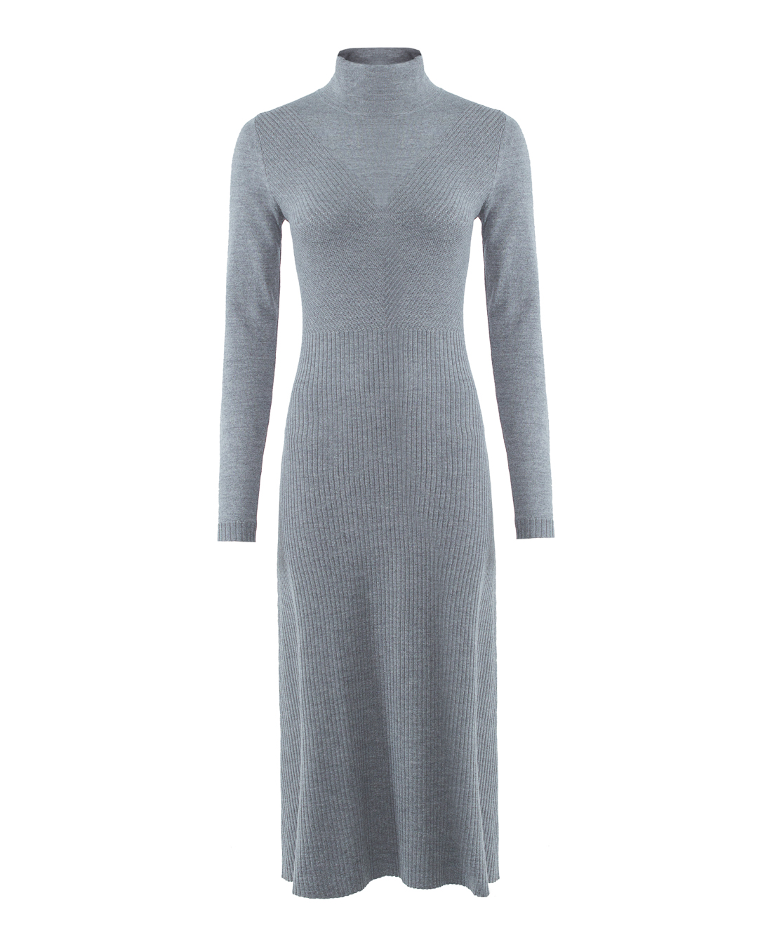 Женская базовое платье миди FREE AGE., сезон: зима 2022/23. Купить за 28600 руб. | Фото 1