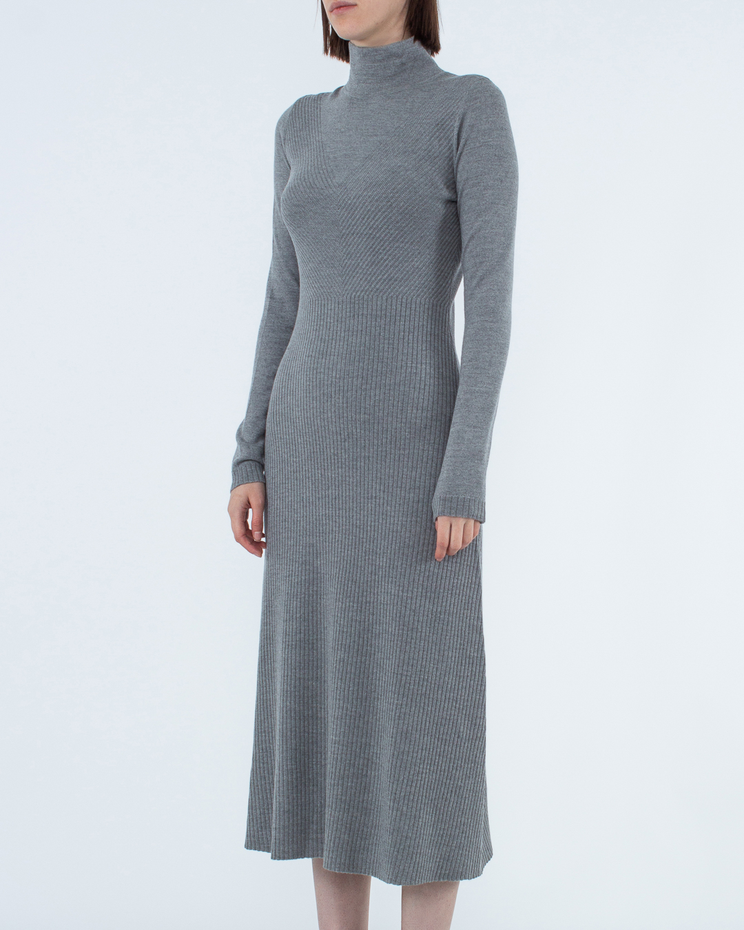 Женская базовое платье миди FREE AGE., сезон: зима 2022/23. Купить за 28600 руб. | Фото 3