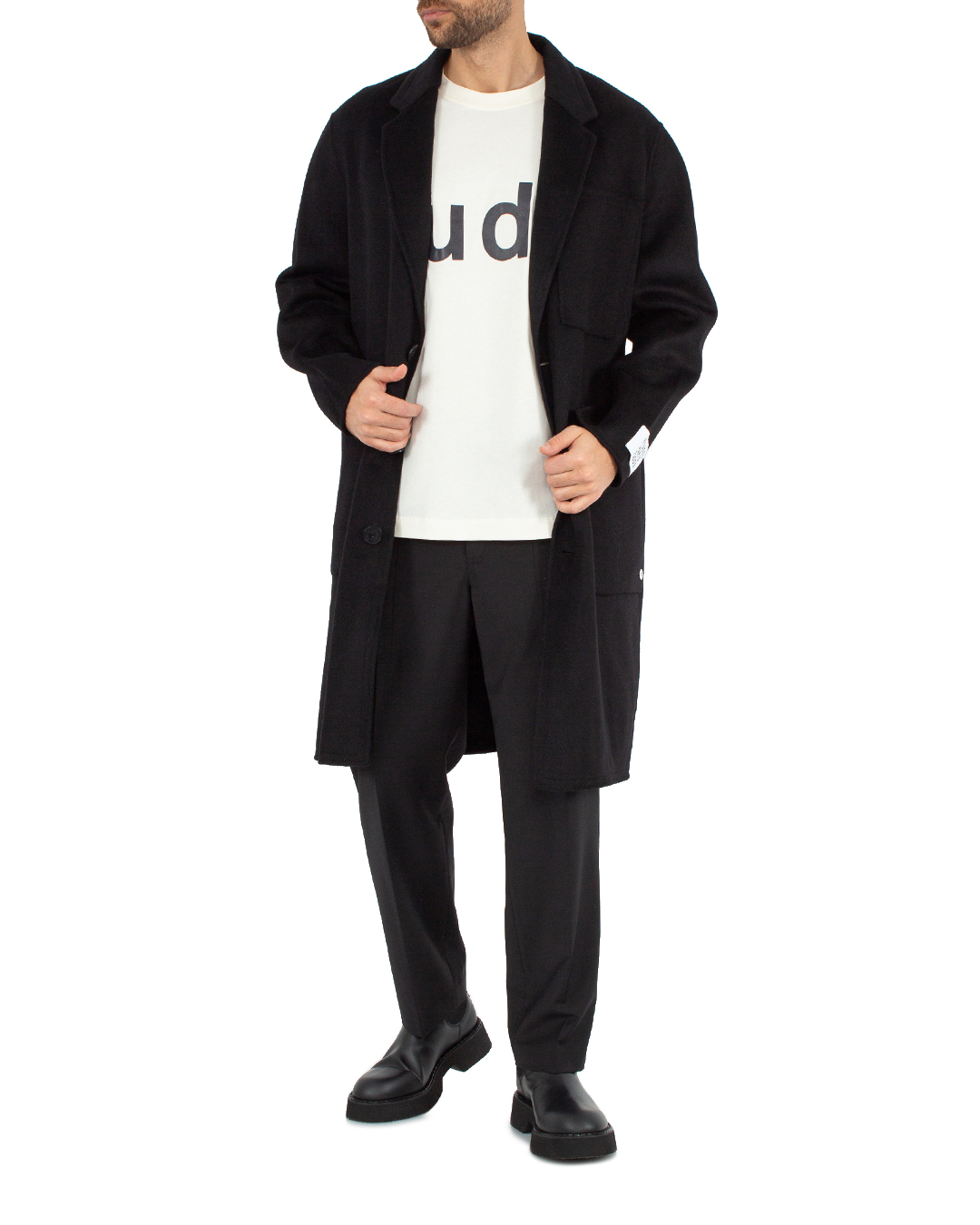 пальто Études H23MM750D00499 черный 46, размер 46 - фото 2