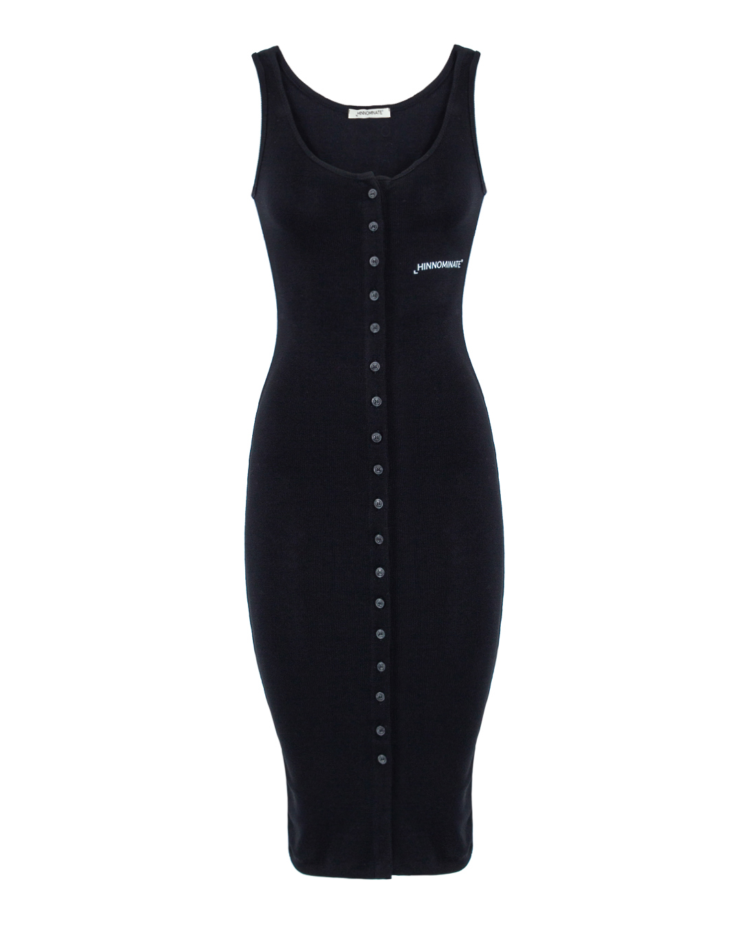 платье облегающего силуэта HINNOMINATE HNW709 черный l, размер l - фото 1