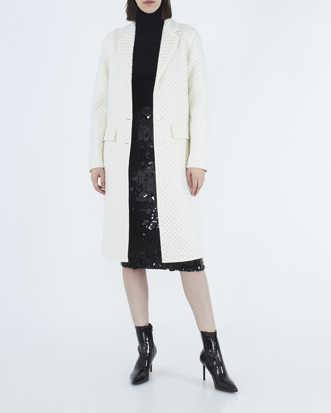 Женская пальто из шерсти  P.A.R.O.S.H., сезон: зима 2022/23. Купить за 87300 руб. | Фото 2