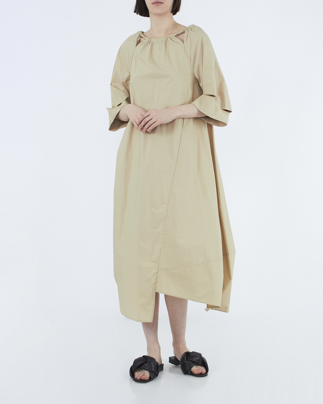 Женская платье из рубашечного хлопка  MALLONI, сезон: лето 2023. Купить за 30000 руб. | Фото 2