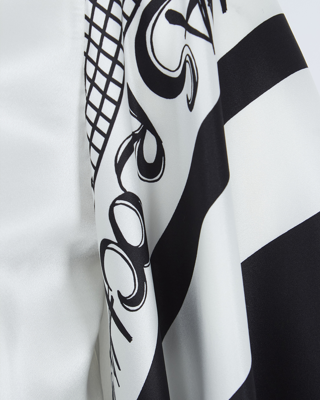 Женская шелковая блуза ROCHAS, сезон: лето 2023. Купить за 73800 руб. | Фото 5