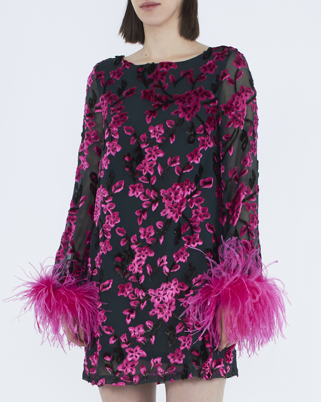 Женская платье-мини  P.A.R.O.S.H., сезон: зима 2022/23. Купить за 64600 руб. | Фото 3