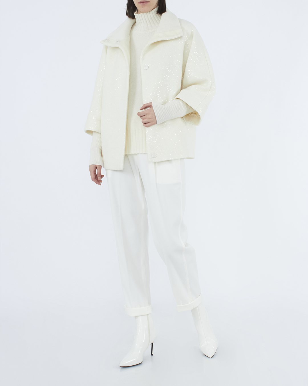 Женская полушерстяное пальто  Peserico, сезон: зима 2022/23. Купить за 84000 руб. | Фото 2