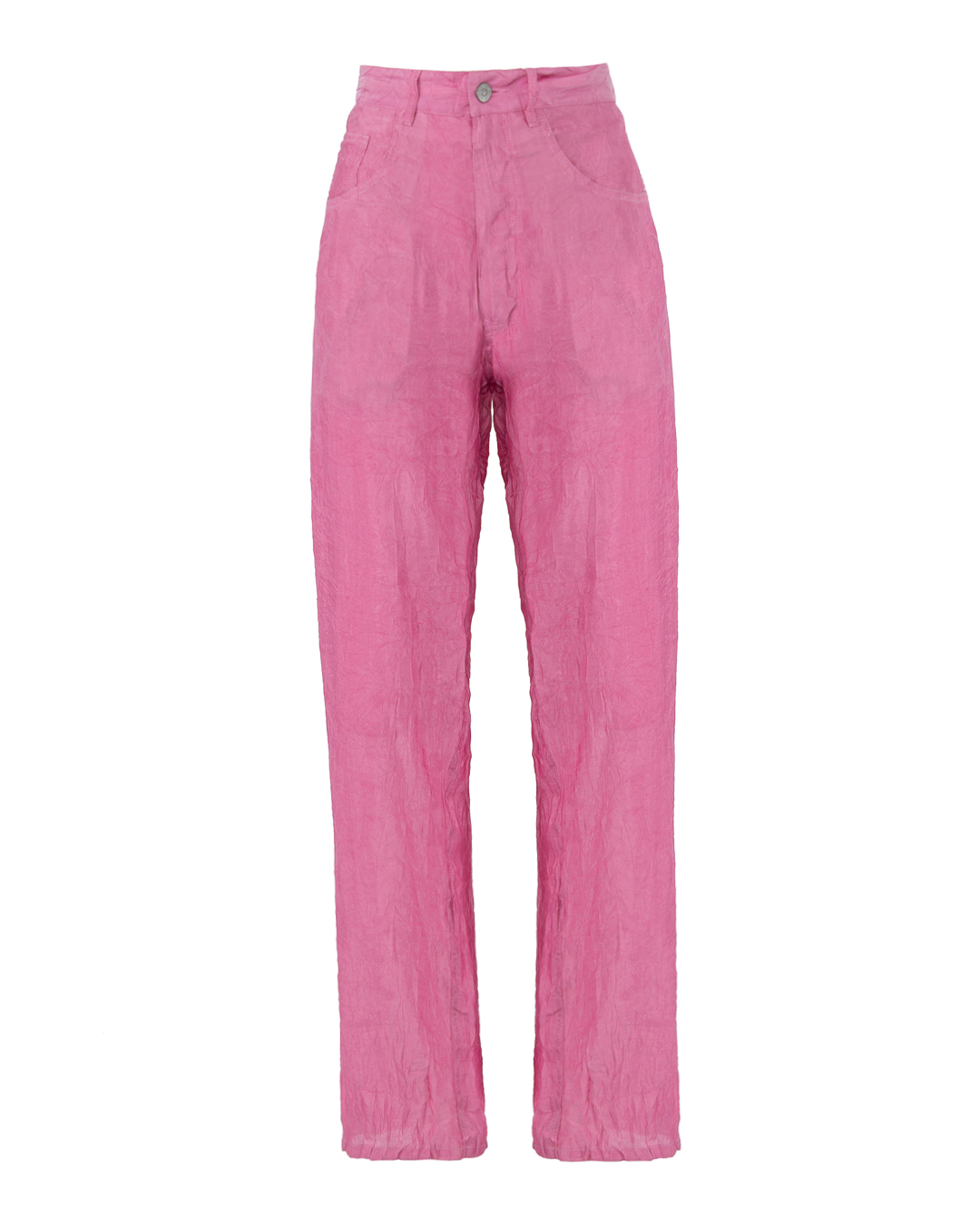 брюки MM6 Maison Margiela S62LB0116 розовый 42, размер 42 - фото 1
