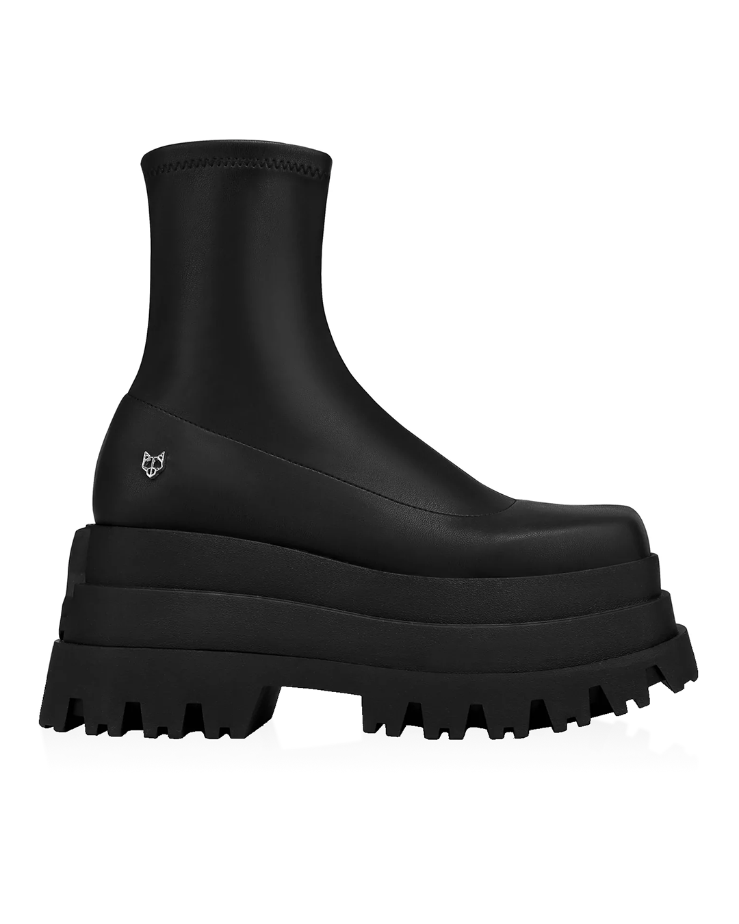 NaKED WOLFE ботинки черного цвета купить по цене 29100 р-