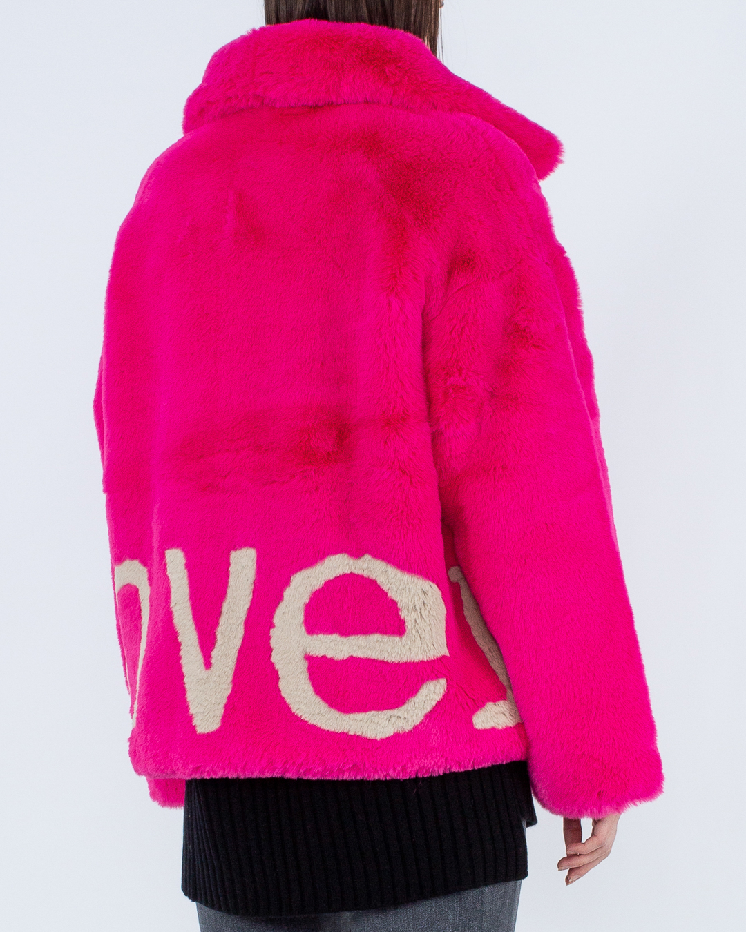 Женская куртка искусственный мех GLOX, сезон: зима 2022/23. Купить за 42900 руб. | Фото 4