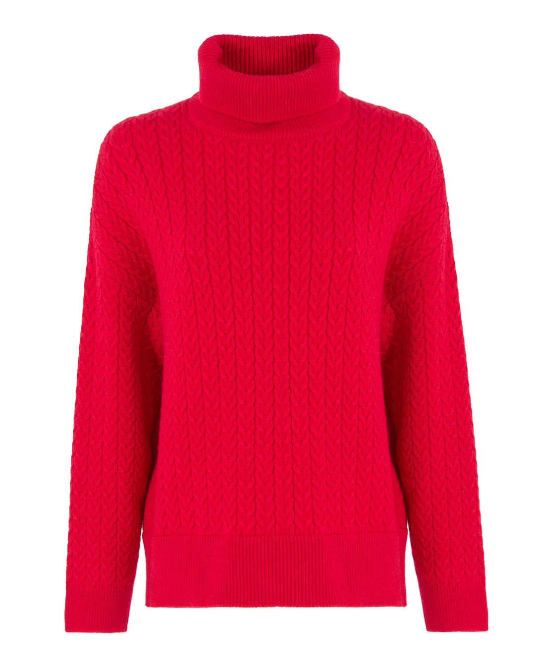 вязаный свитер Free Age W24.SW067.2030 красный l, размер l - фото 1